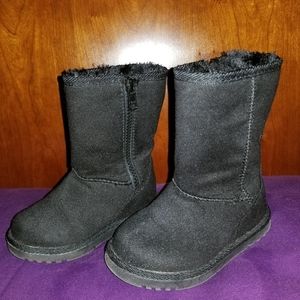Sonoma Toddler Boots, Black, Faux Swade, Size 7 Toddler, Kohl's
